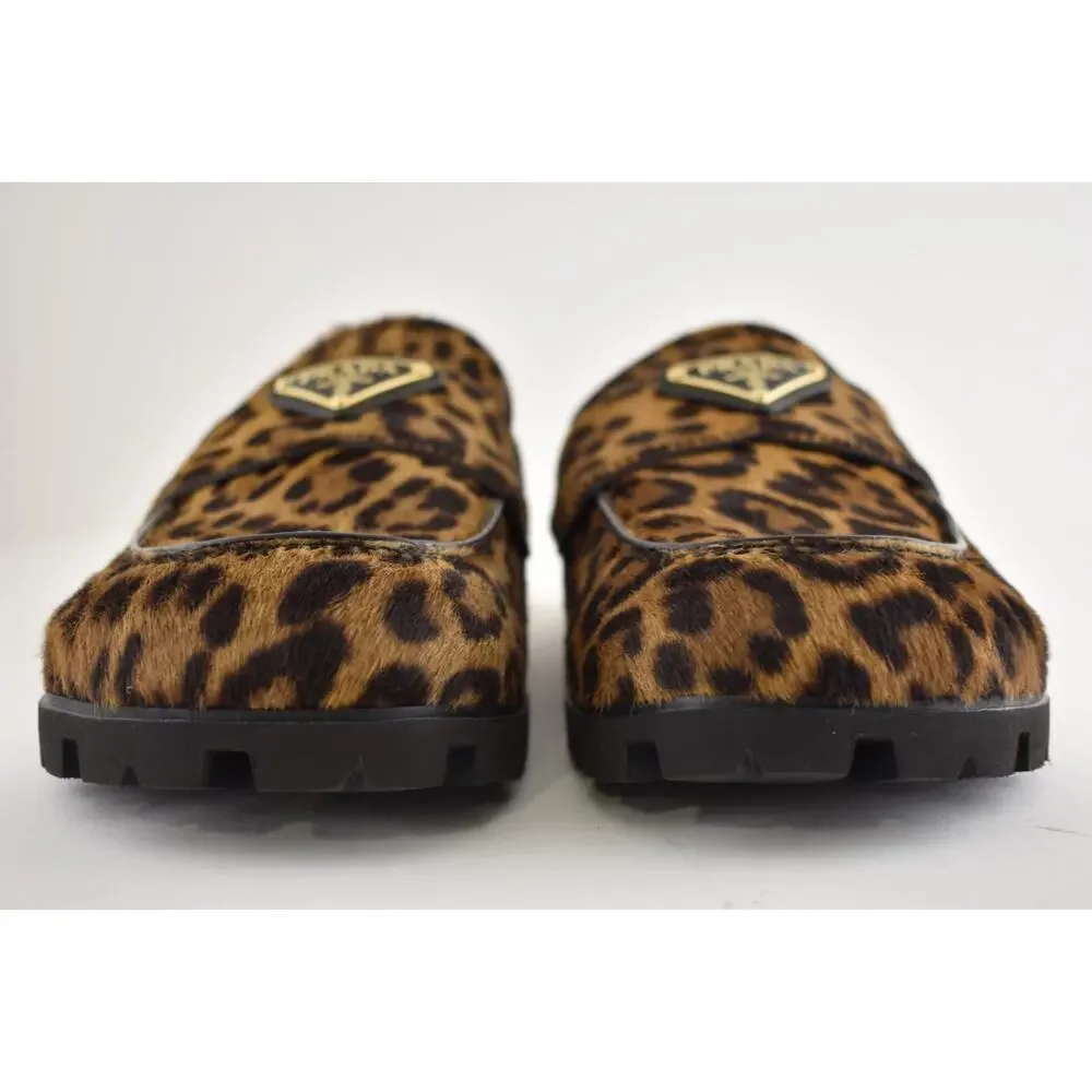 Prada leopard pony